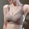 Seamless Bra Women's Lift Top Support Anti-sagging Corset Large-sized Women's Underwear Gathering and Retracting Accessory Breasts Adjustable Bra