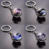 Unicorn Pattern Jewelry With Round Zinc Alloy Glass Charm For Gift And Daily Wear