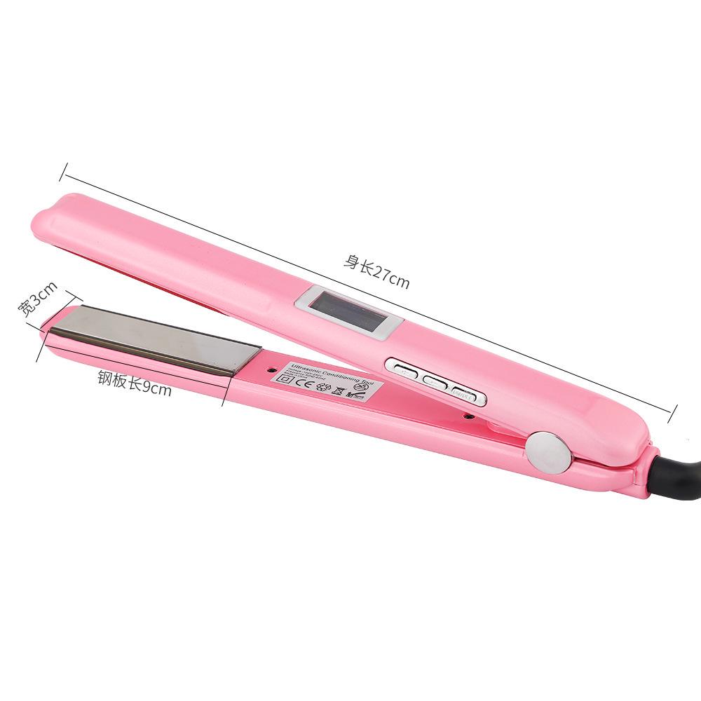 Ceramic Dual-Use Ultrasonic Infrared Curling & Straightening Iron