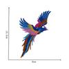1 pair Apparel Phoenix Bird Embroidered Applique Iron on Self-adhesive Cloth Patches Exquisite DIY Clothes Sticker Hairclip