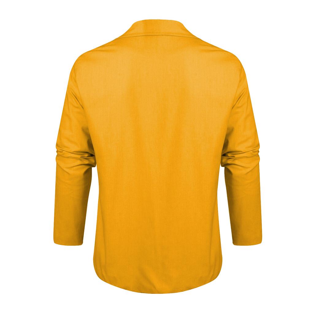 Herren Frühling Und Mode Lässig Baumwolle Leinen Farbe Locker Anzugjacke
