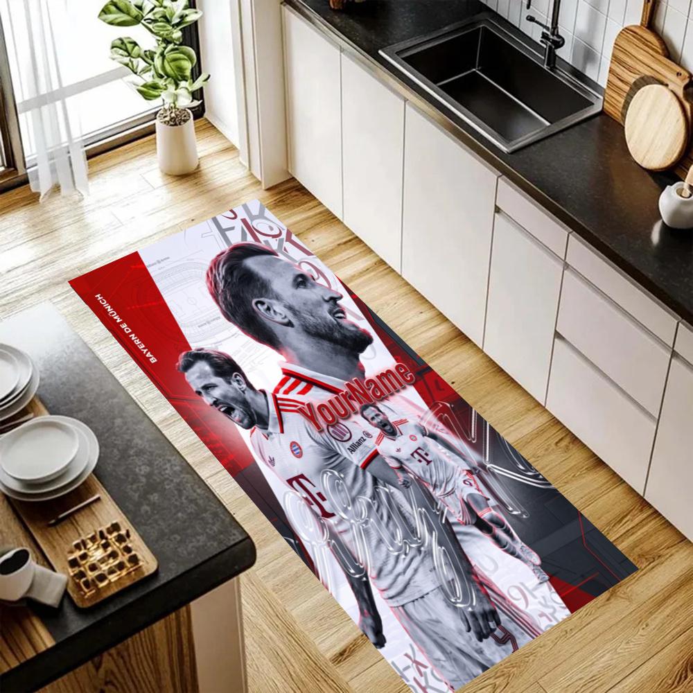 Bayern Munich Customize Your Name Kitchen Rug Runner Rug Laundry Mat Hallway Entryway The Best Gift Choice