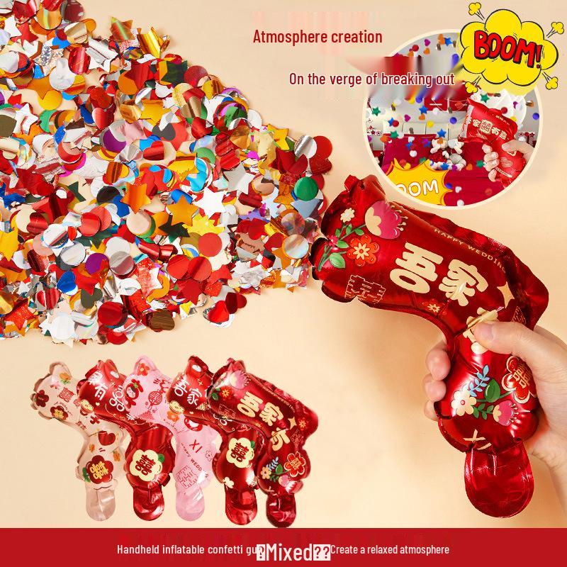 Creative Wedding Confetti Cannons & Photo Props Collection