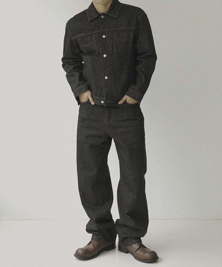 Siiiido Jonah Pf Silhouette Selvedge Raw Denim Jacket #2