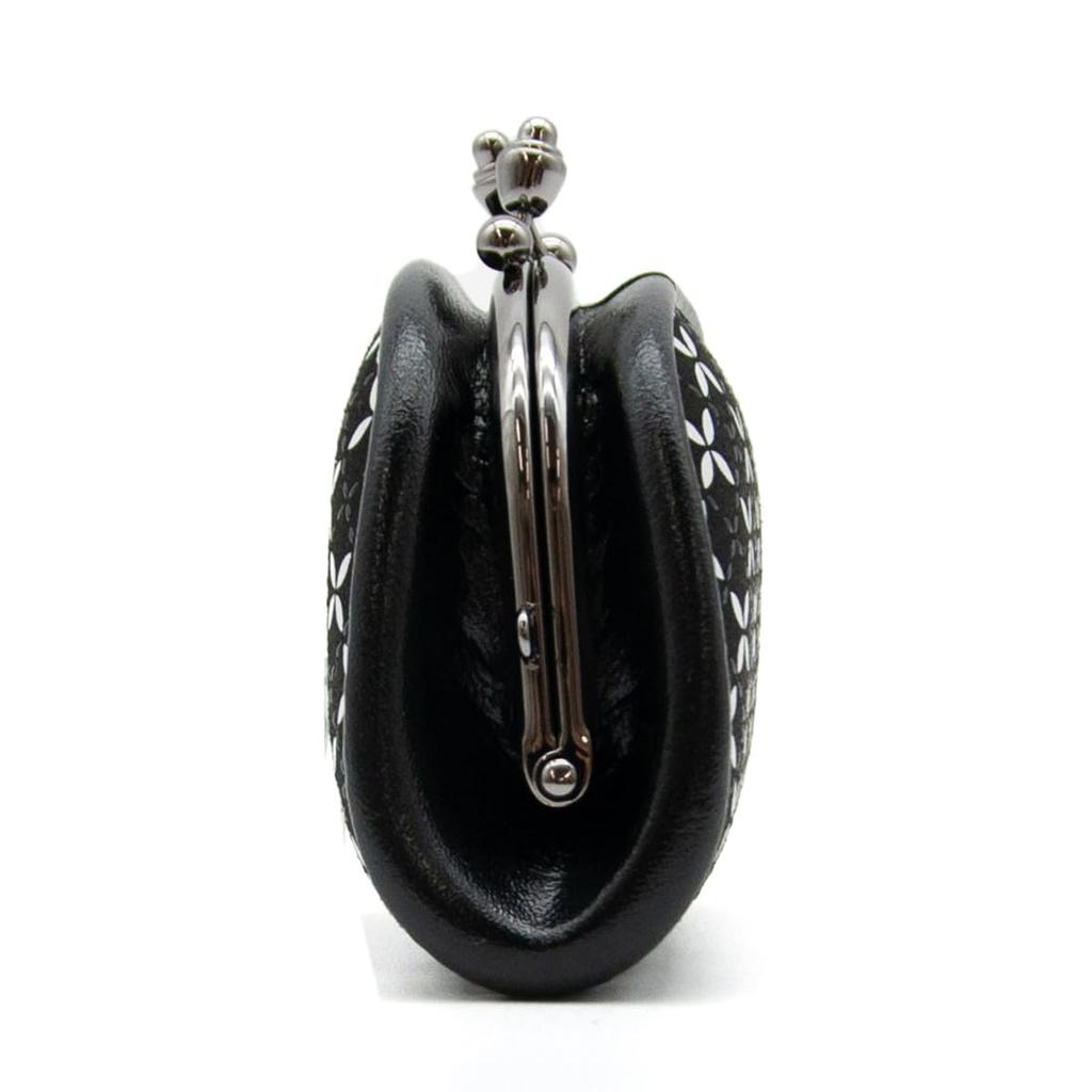 Carteira de Moedas Inden-ya Inden, Soyoka, Artesanato Tradicional, Couro de Veado Koshu Inden, Laqueado, Marca Original (Não. 8802)