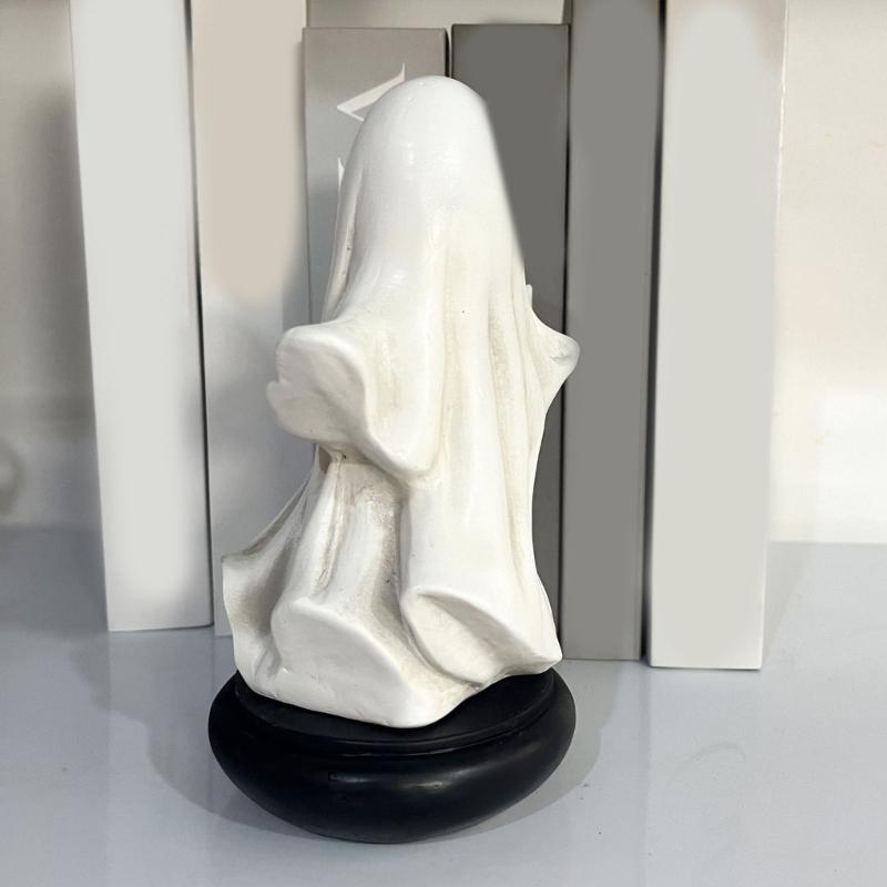 Cartoon Ghostly Ornament Incenses Holder Resins Statues Ghostly Figurine Incenses Burners for Festivals Halloween Decors