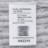 HAZZYS Women's Wool Blend Cable Knit Quarter-Button Sweater