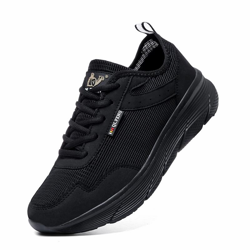 Herren-Laufschuhe, atmungsaktiv, Sport-Sneaker zum Schnüren, bequem, lässig, Wanderschuhe, Sportschuhe für das Training