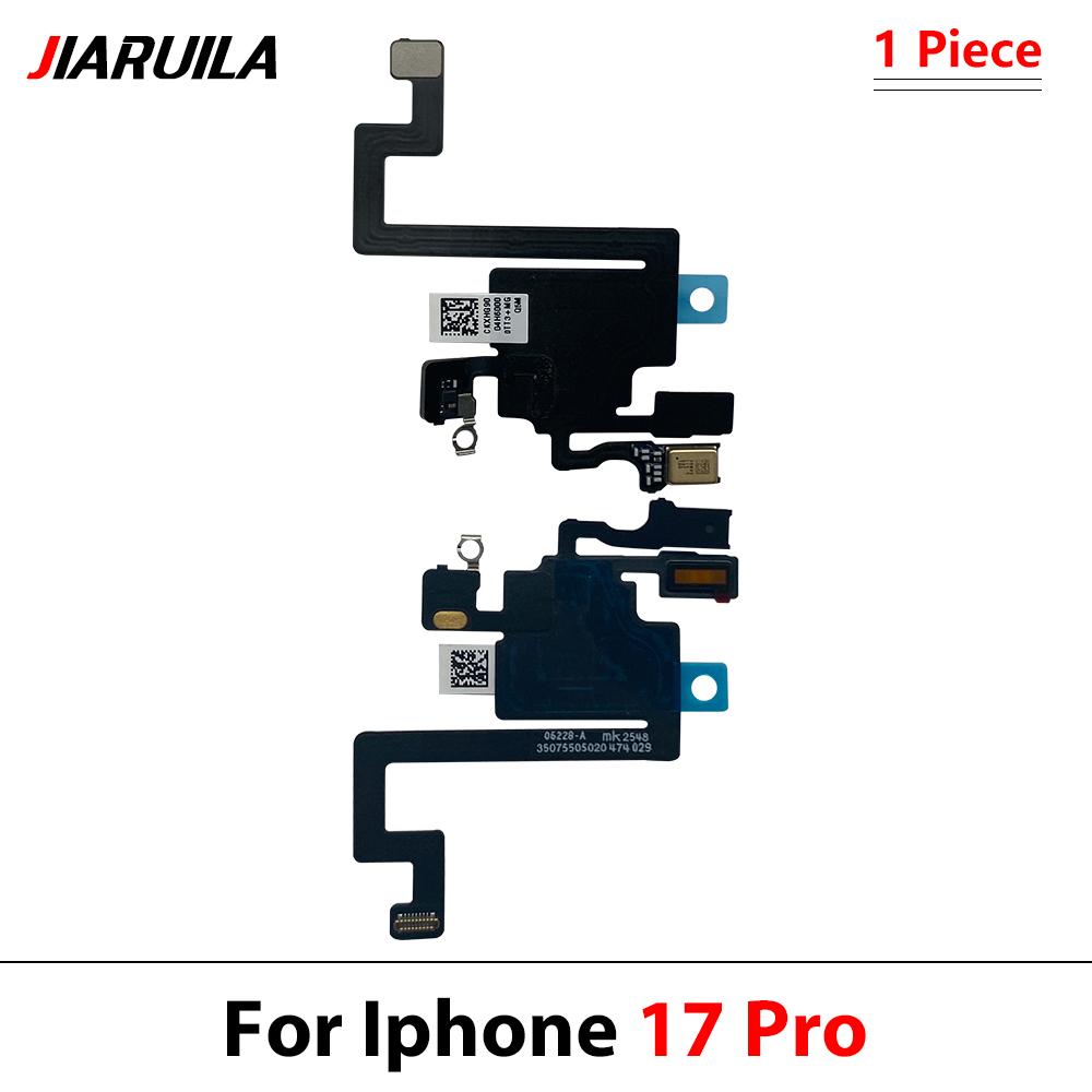 Flex kabel senzorů přiblížení a světla pro sluchátko pro iPhone 16 Plus 17 Pro Max 16 Pro 17 Air 16E Bez pásku reproduktoru a senzoru