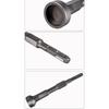 Air Hammers Bits,Black Coated Oxidation Proof Air Hammers Attachment Air Hammers Chisel Riveting Tool