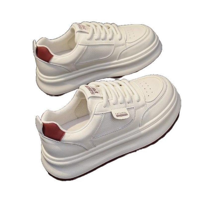 Xiaobai women's shoes women's spring new versatile casual board shoes spring breathable thick-soled shoes