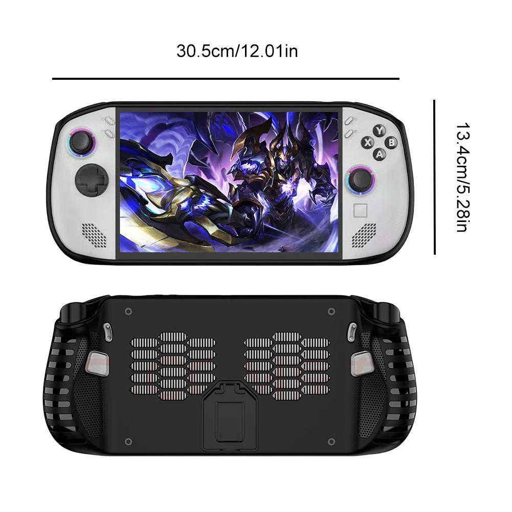 TPU Case for Lenovo Legion Go S Handhled Console Full Protective Case Ergonomic Soft TPU Cover Case Anti-Scratch Host Shell