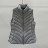 New White Duck Down Down Vest Women's Stand-up Collar Slim and Thin Small Waist Ribs Vest Jacket