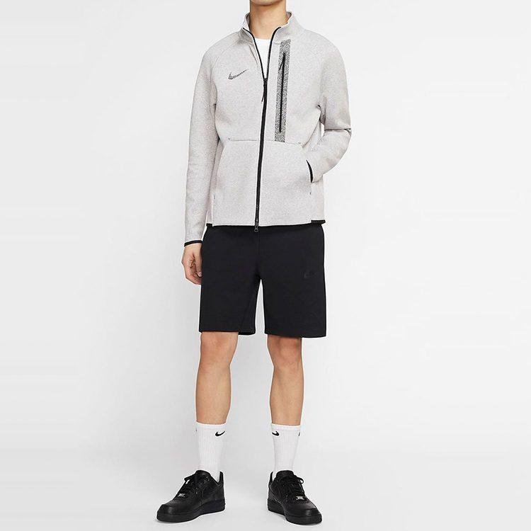 Nike Jackets Men's Gray Stand Collar Moderate Other CJ4501-902