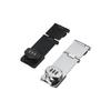 No-Drill Combination Lock for Cabinets, Drawers, and Refrigerators - Anti-Theft Double Door File Latch