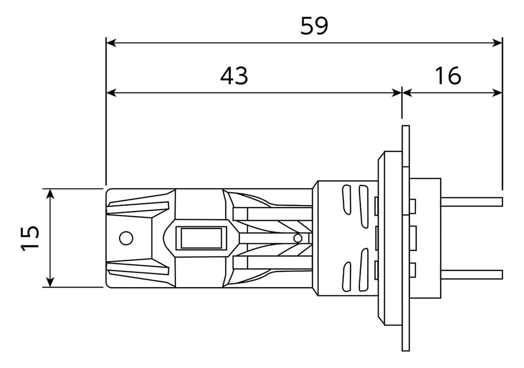 Valentimoto LED Head RH Series H7 6500K Valenti