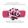 30/50pcs Pet Dog Flowers Bowtie with Elastic Band Leopard Style Fashion Dog Grooming Product for Small Middle Large Dog Bowties