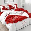 LOVE Printed Polyester Children 3D Children'S King Size  Bedding Duvet Cover Set Cute Printed Cartoon Quilt Cover Home