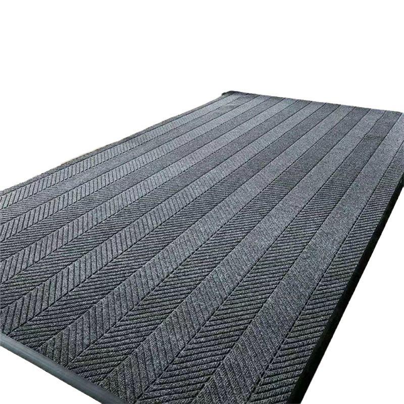 Square Anti-slip Water-Absorbent Entrance Mat for Hotels, Shops, and Elevators