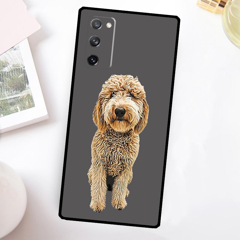 Brown Cockapoo Phone Case For Samsung Galaxy S26 S25 S24 S23 Ultra S20 FE S10 S21 S22 Plus S25 FE Cover