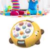 Interactive Whack Toy for Kids 360 Degree Rotating Cute Emoticon Music Light Hammering Pounding Toy