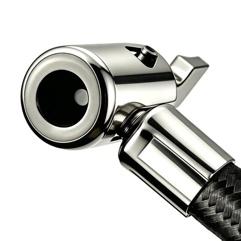 Car Tire Inflatable Pump Extension Tube Adapter Air Inflator Hose Twist Tyre Air Connection Locking Air Chuck
