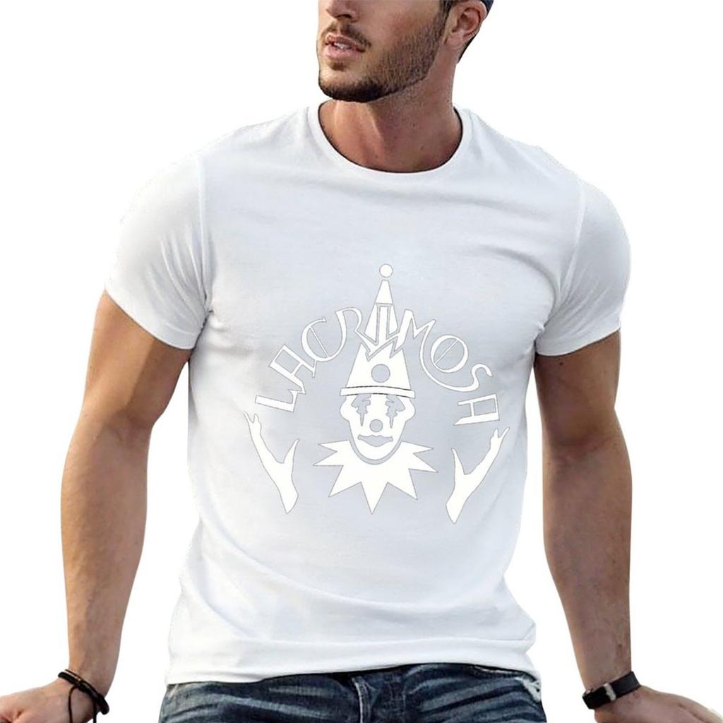 Lacrimosa Clown \t T-Shirt Boys Whites Designer Shirts Cotton Graphic Tees Mens White T Shirts