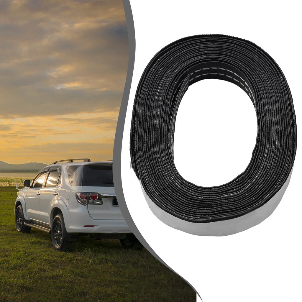 4M PU Leather Car Dashboard Moulding Trim Strip with Self Tape Suitable for Interior Enhancement and Protection