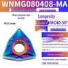 Peach-Shaped WNMG080404 Stainless Steel CNC Turning Insert