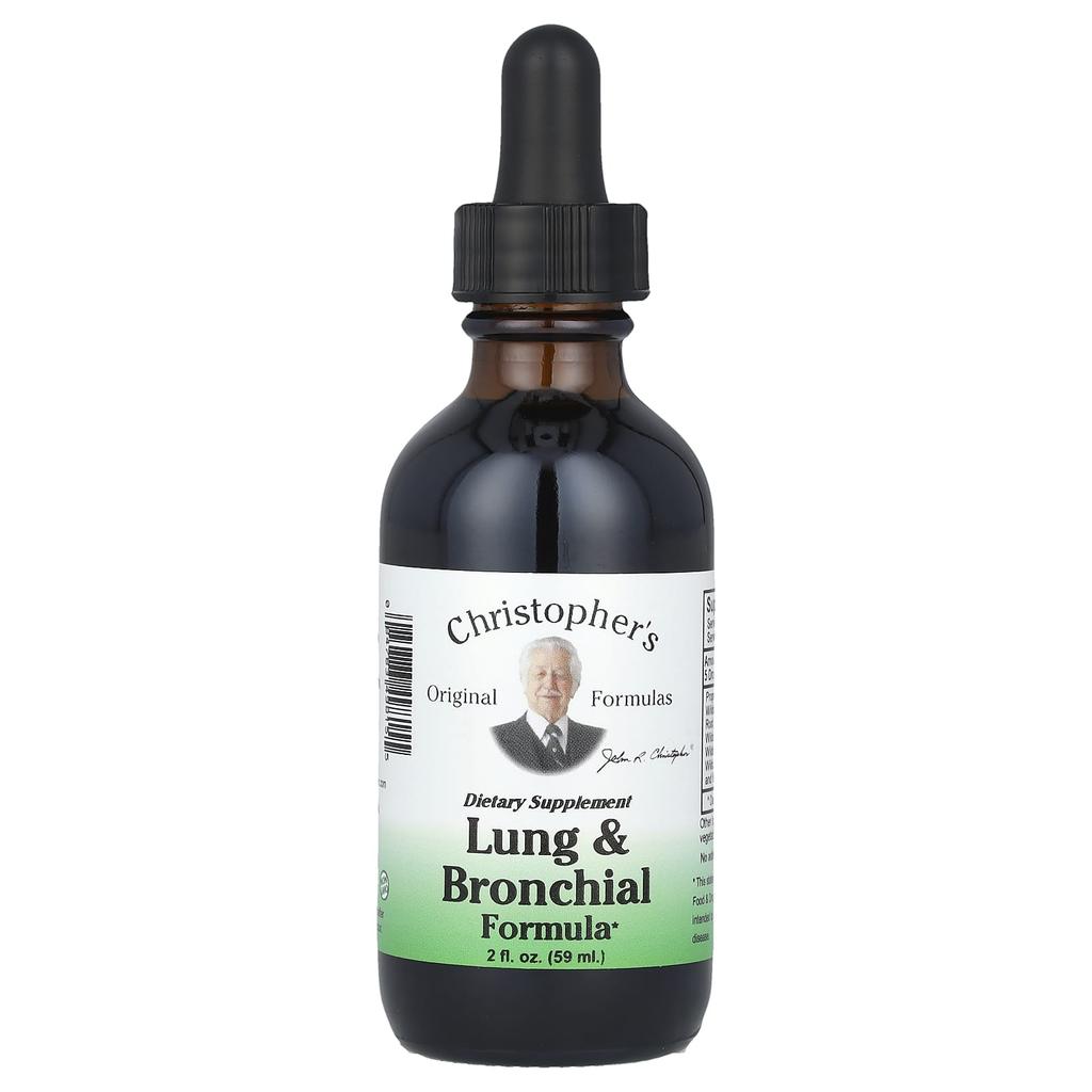 Christopher's Original Formulas, Lung and Bronchial Formula, 2 fl oz (59 ml)