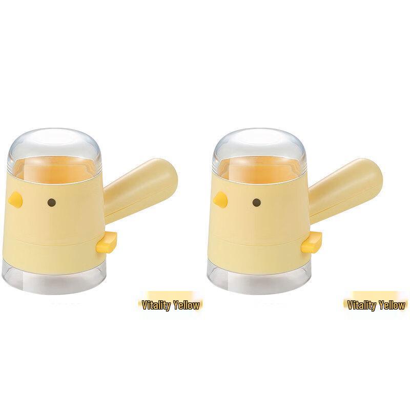 ZISIZ Cartoon Press-Type Salt Shaker 2-Pack
