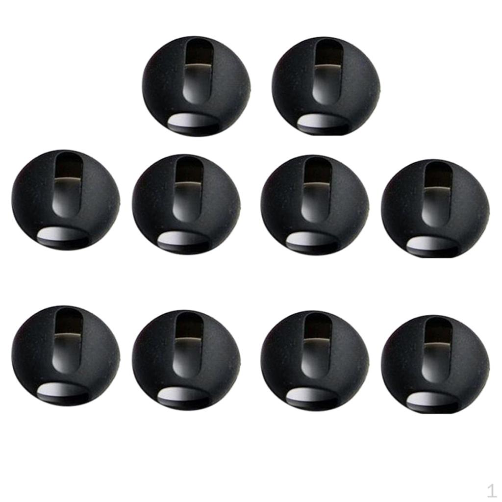 

5 пар сменных беруш и насадок для наушников Apple Bluetooth, черные