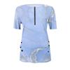 Women's Fashion Casual Comfortable Short Sleeve Printed Top