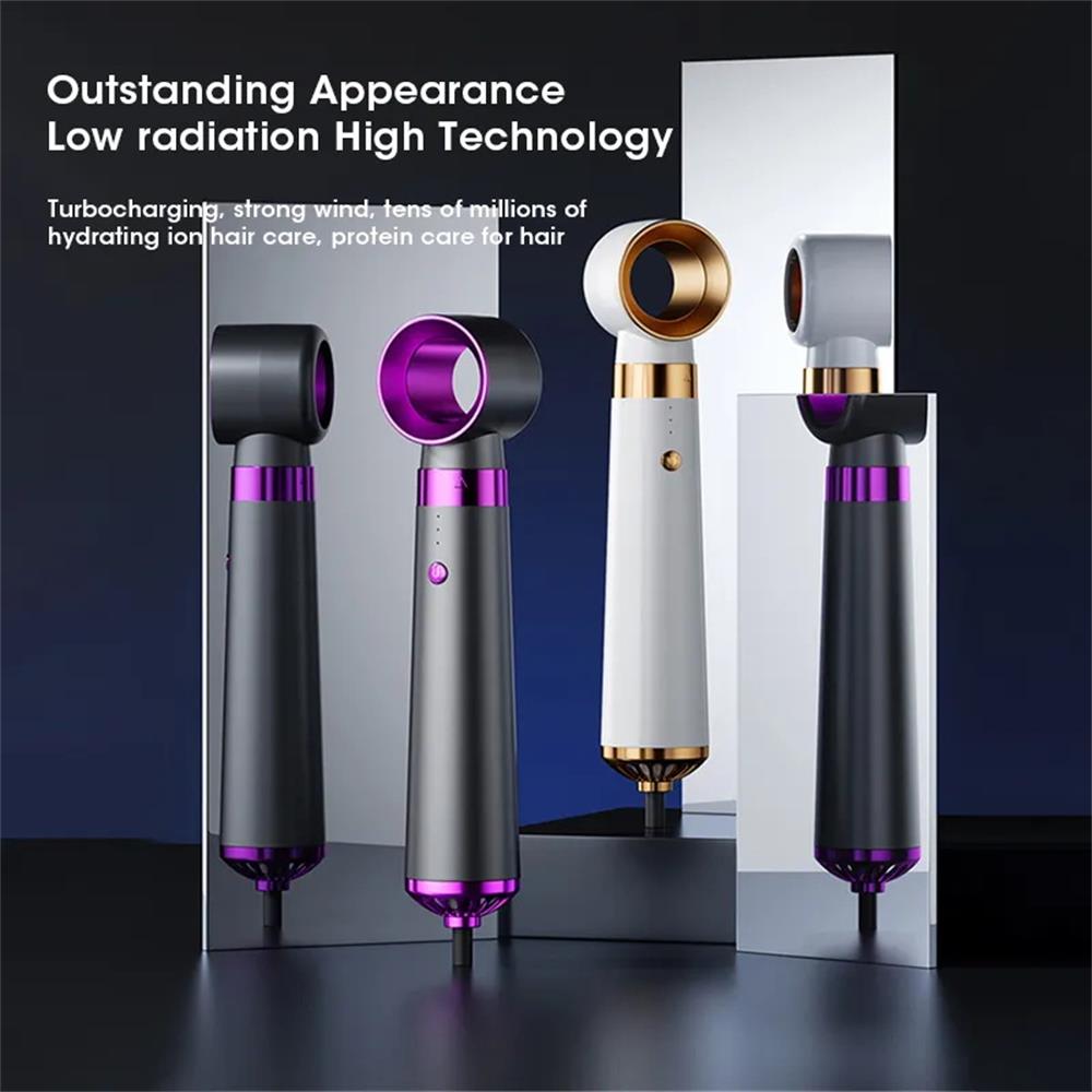 5-in-1-Elektro-Haartrockner, Airbrush, multifunktionaler Haarglätter, Lockenwickler mit negativen Ionen, Föhn, Styling-Werkzeugset