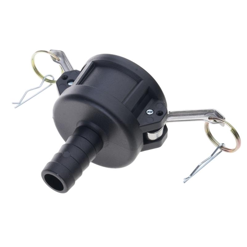 IBC Adapter Water Tank Adapter Valves Connectors Converts 2 Inch To 1 Inch Garden Hose Fitting Enduring
