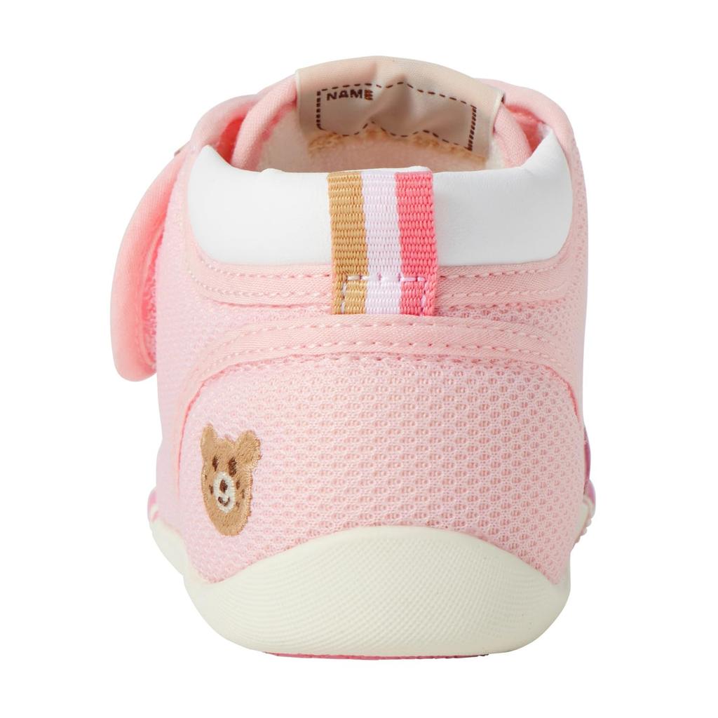 MIKIHOUSE HOT BISCUITS First Baby Boys and Shoes, Girls, Pink, 11.5cm, 70-9324-140