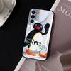 Cute P-Pingu Penguin Phone Case For Samsung Galaxy S21 S22 S23 S24ULTRA S25ULTRA FE Ultra Plus5G A52S S26 Soft Cover