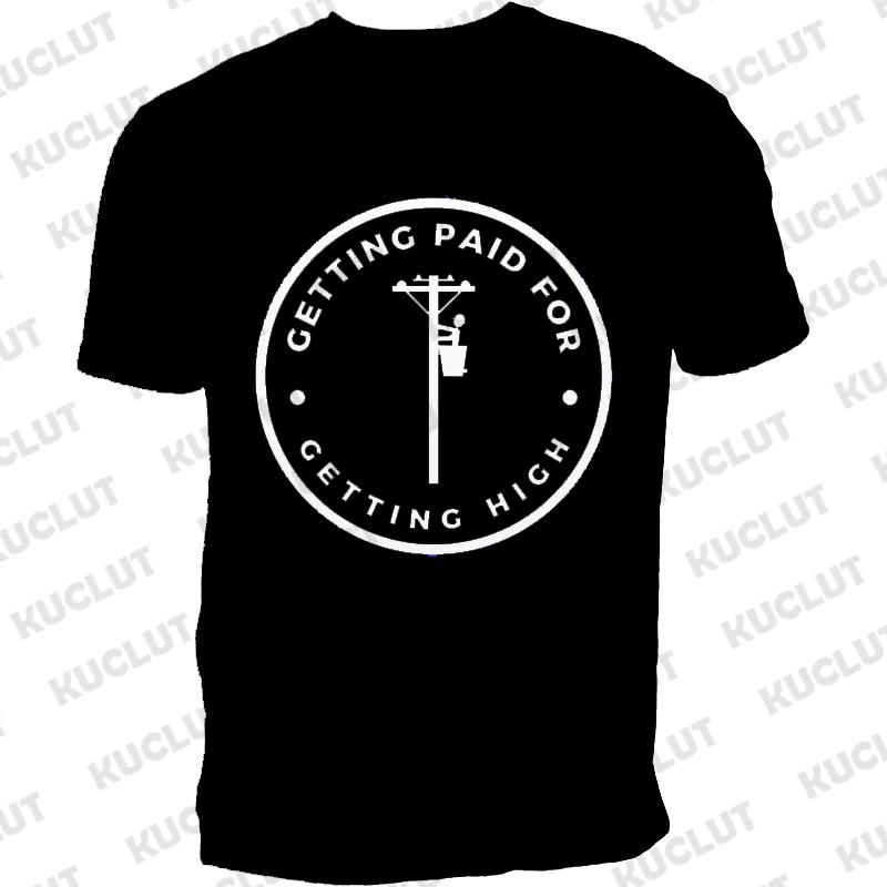 I'm An Electrician I Cut Wires Journal Print T Shirt Retired Electrician Graphic Shirts Casual Short Sleeved Tee T-shirt