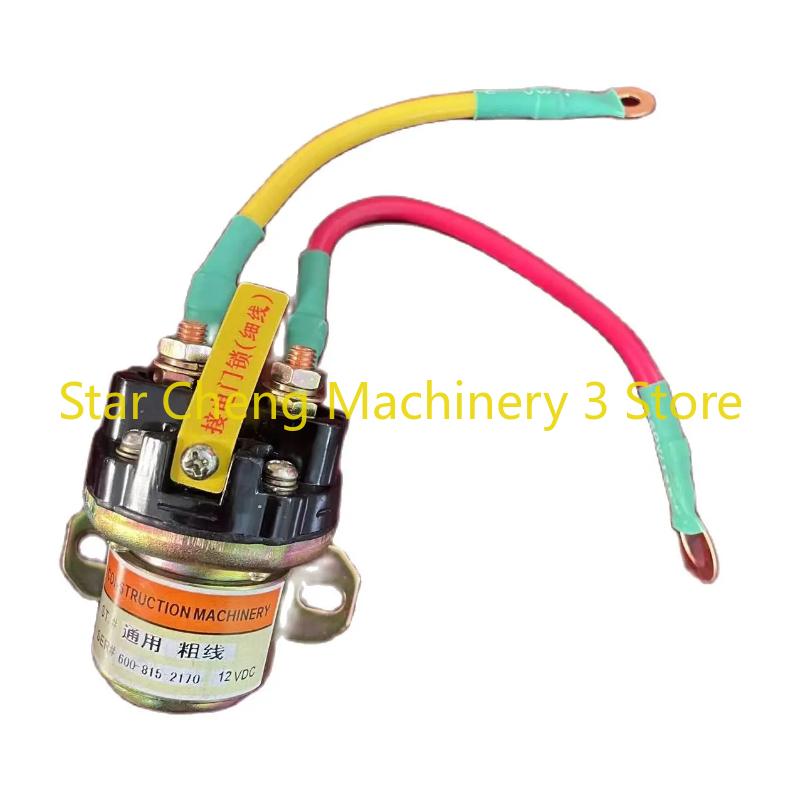 24V 12V For Doosan Daewoo For Kobelco For Hitachi Excavator Starter Motor Relay Universal Car Starter Accessories