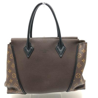 M41061 Monogram Tote W PM  Hand Bag MonogramCanvas Brown