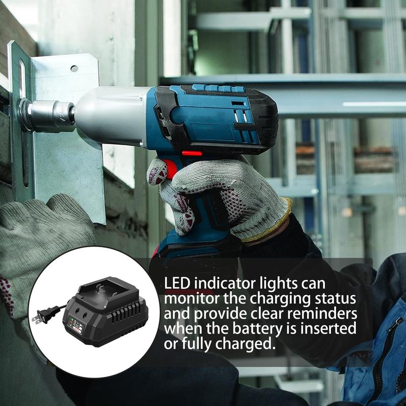 New Wrench Battery Charger Electric Drill Electric Wrench Angle Grinder Charger Electric Tool Battery Charger Electric Tool