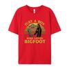 Just A Boy Who Loves Bigfoot Alien Cost Tshirts Tops T Shirt Oversized Unisex Graphic T Shirts 100 Cotton