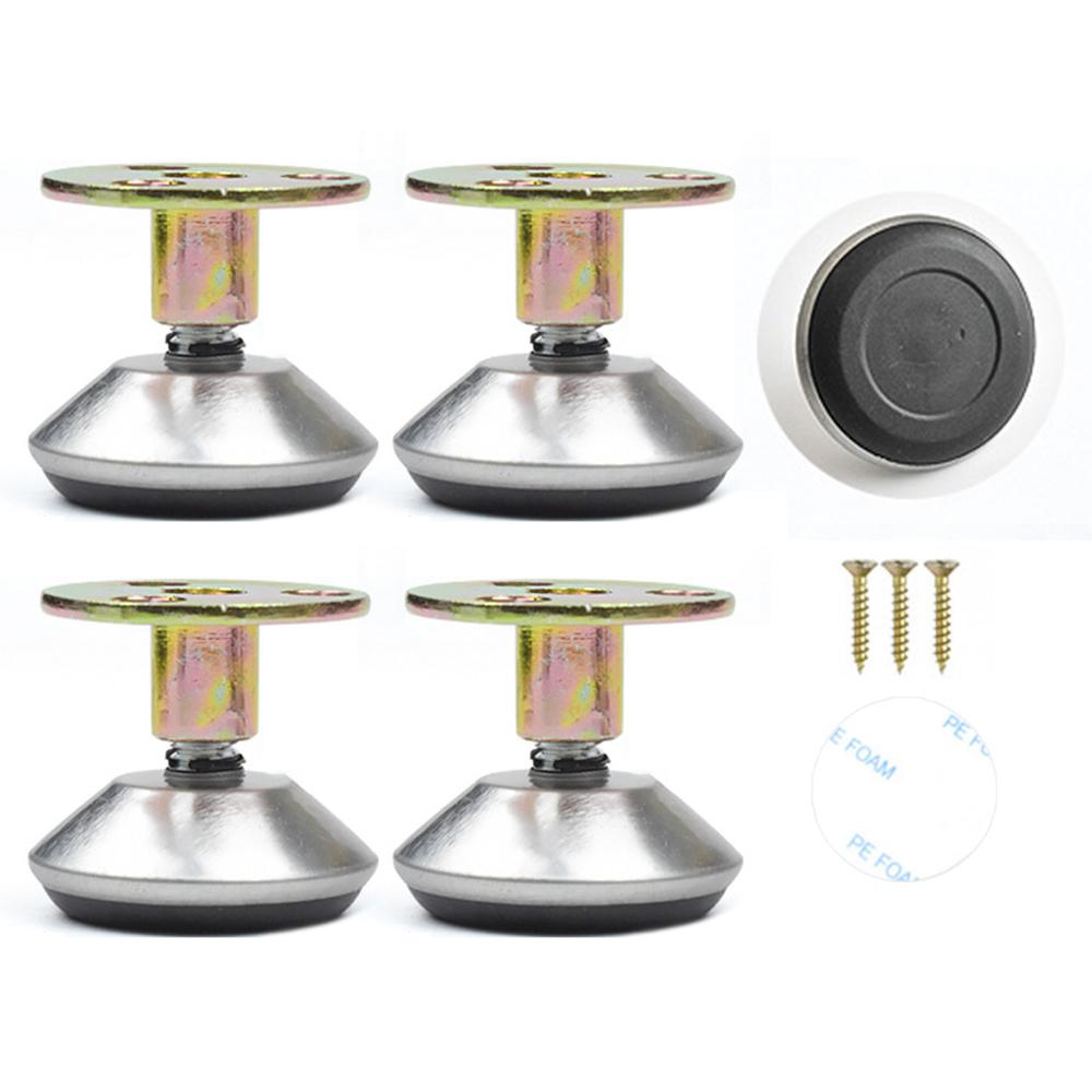 

No. 9 4Pcs Furniture Leg Risers Adjustable Height Increasing Pads For Table Bed Chair Legs Elevators No Drilling Required A
