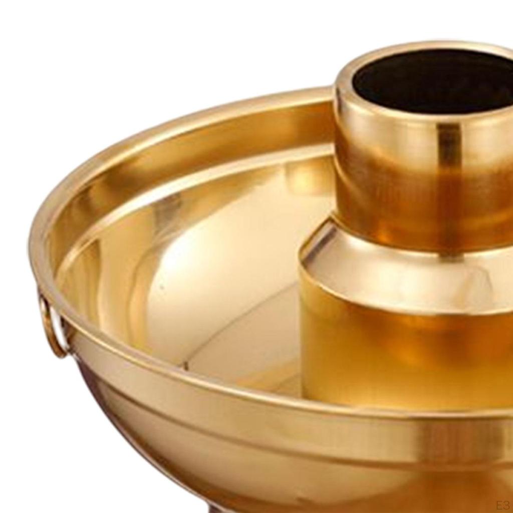 Chinese Pot Old Beijing Hotpot Non Sticking Camping Outdoor Convenient To Use Traditional