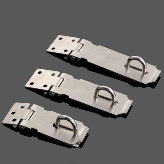 3Inch/4Inch/5Inch Hasp Anti-rust Smooth 304 Stainless Steel Hardware Door Latch for Home