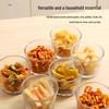 Glass Food-Grade Storage Bowls: Sealed Small Jars for Pickling, Kimchi, and Fresh-Keeping