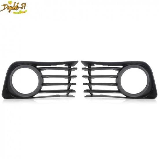 Fits For Toyota Prius 2004-2009 2PCS Lower Front Bumper Fog Light Grille Cover