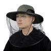 Mosquito Repellent Hat Beekeeping Cap Mesh Fishing Cap Bug Face Shield Insects Prevent Neck Head Cover Face Guard