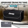 Car Trunk Storage Box Portable Travel Organizer Folding Bag For Cherokee Patriot Liberty Wrangler JK JL Commander