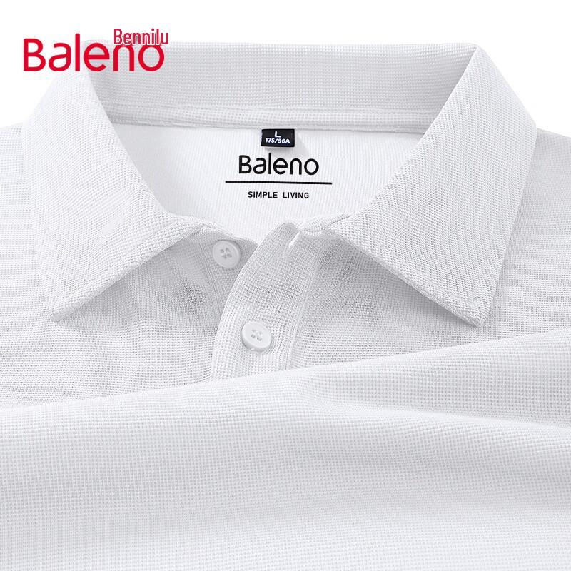 Baleno Herren Waffelstrick Poloshirt